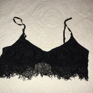Black Lace bra/bralette